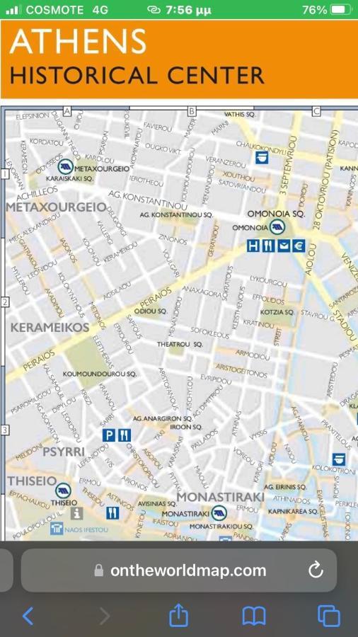 Apartment Acropolis Casa Historical Centre Floor Luxury 150 Meters To Metro Athens