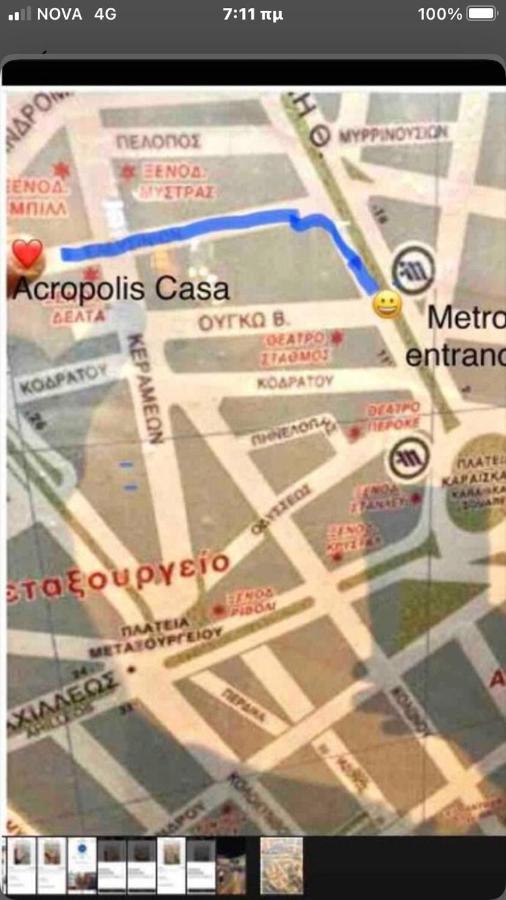 Apartment Acropolis Casa Historical Centre Floor Luxury 150 Meters To Metro Athen